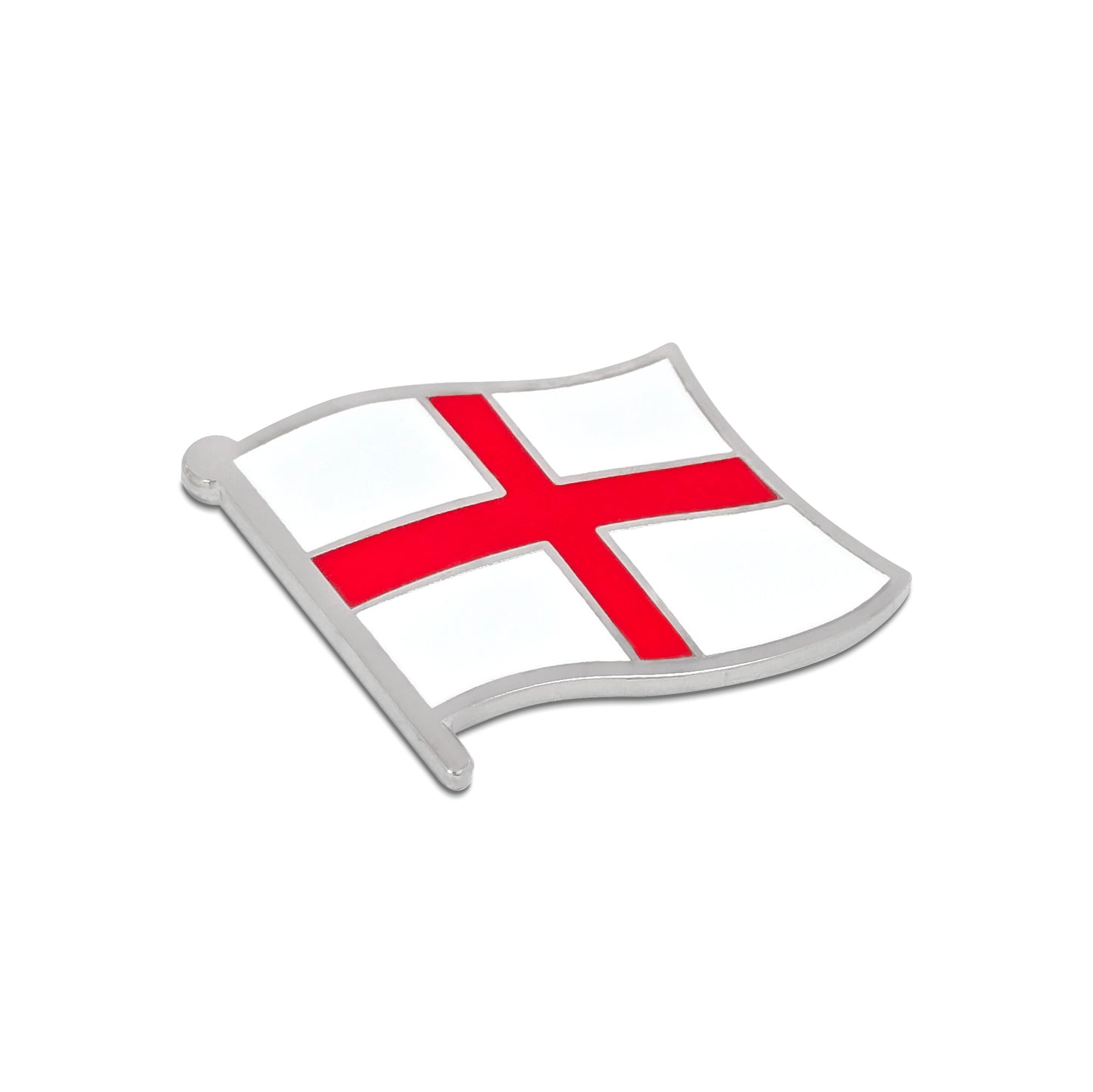 English Red Cross of Saint George of England Flag Enamel Lapel Pin with Magnetic Backing