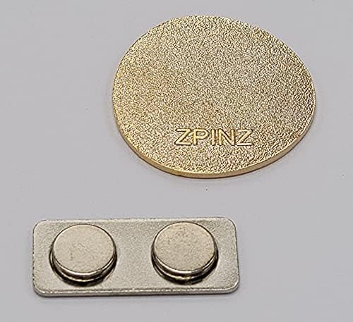 Evil Eye Nazar Cheshm Enamel Lapel Pin with Magnetic Backing