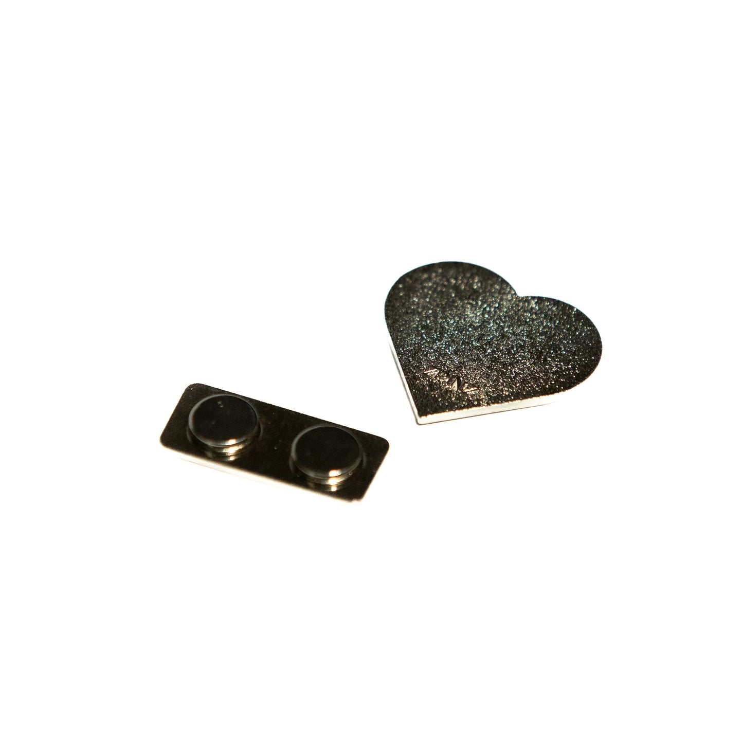 Heart Pride LGBTQ+ Rainbow Inclusive Enamel Lapel Pin β Intersex, Bisexual & Queer Support, Strong Magnetic Backing