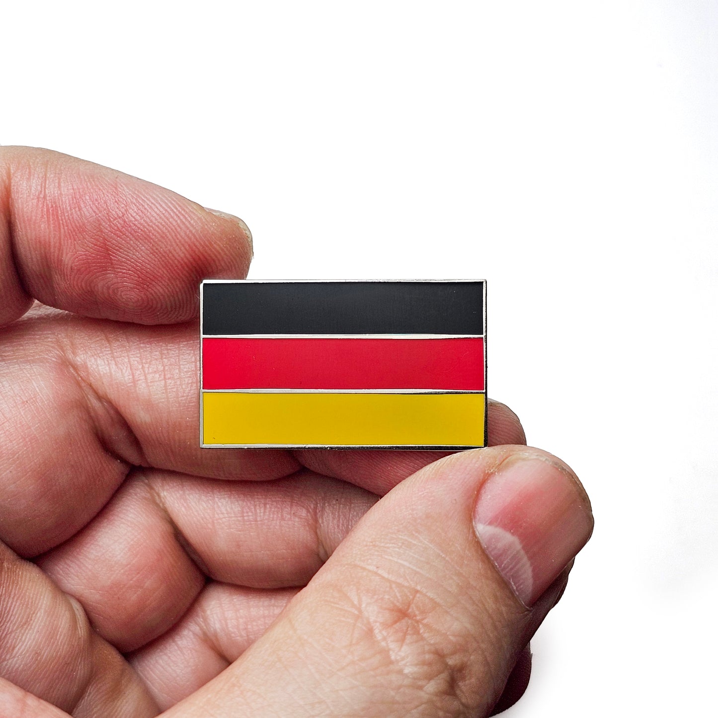 Germany Deutschland Flag Enamel Lapel Pin with Magnetic Backing