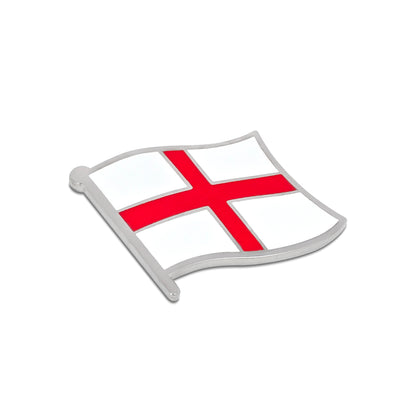 English Red Cross of Saint George of England Flag Enamel Lapel Pin with Magnetic Backing